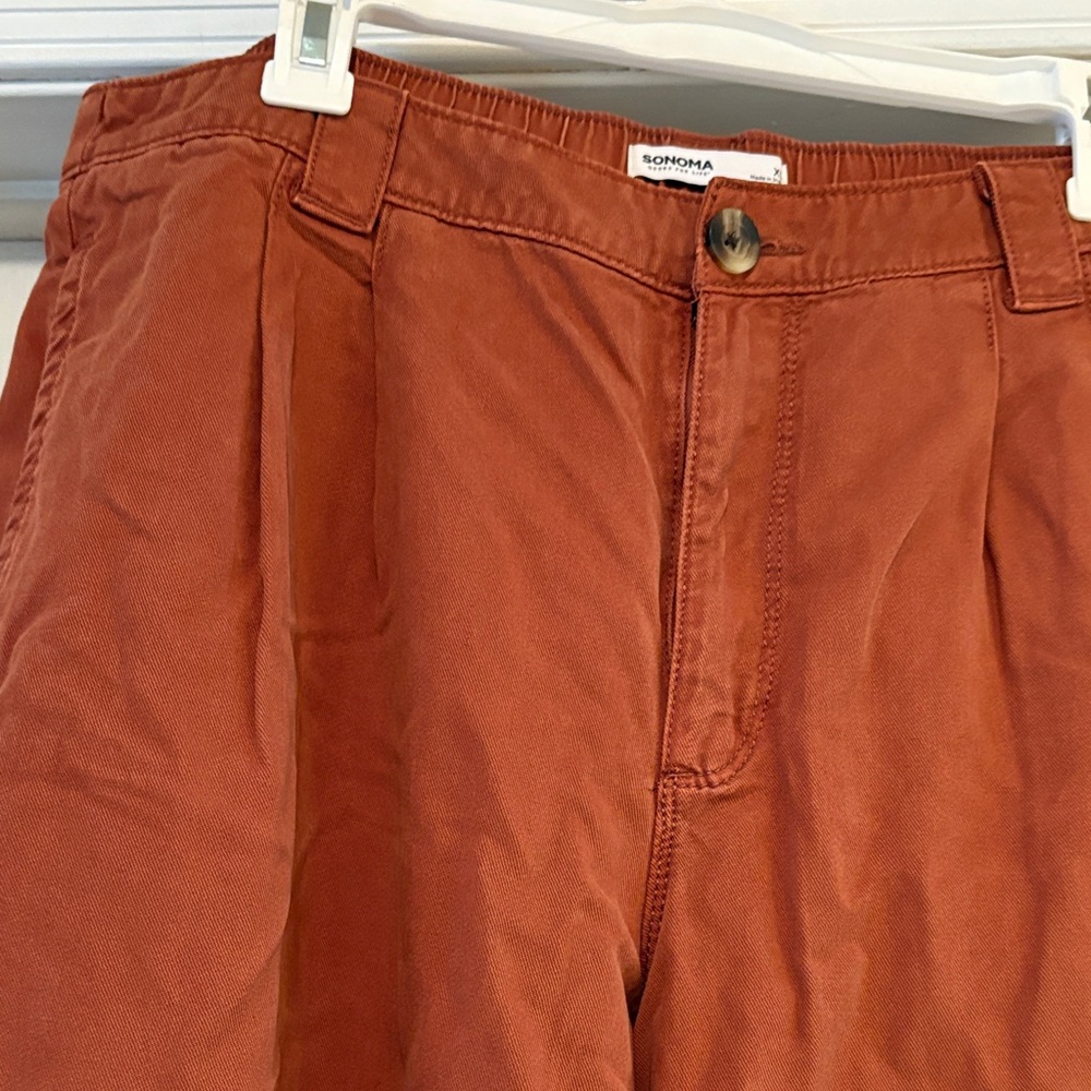 Sonoma Terracotta Trousers. Wide leg! - Picture 3 of 11